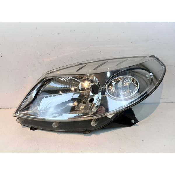 Farol Renault Sandero 2008 2009 2010 2011 L.e Original Esquerdo/motorista