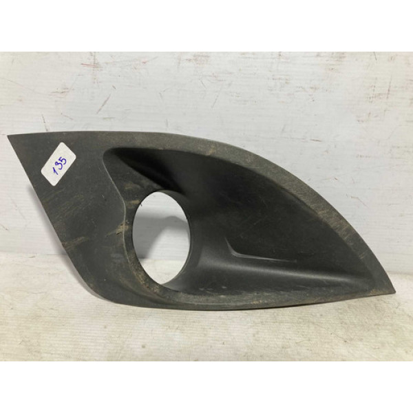 Moldura Milha Fiesta Rocam 2011 2012 2013 2014 L.d Original Preto Direito