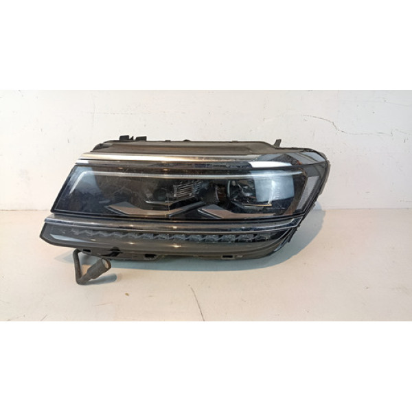 Farol Vw Tiguan Led 2018 2019 2020 2021 L.e Original Esquerdo/motorista