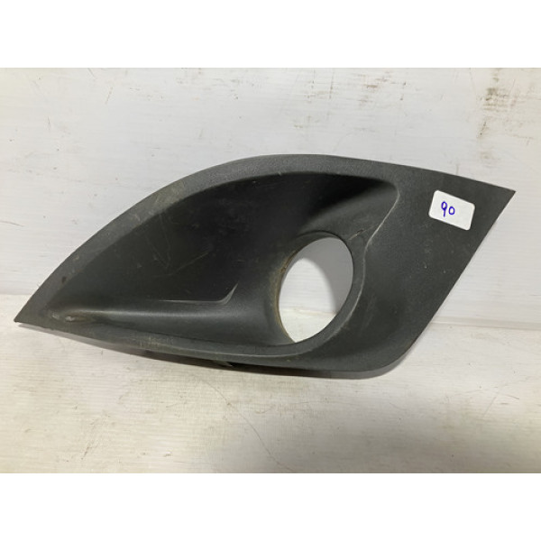 Moldura Milha Fiesta Rocam 2011 2012 2013 2014 L.e Original Preto Esquerdo