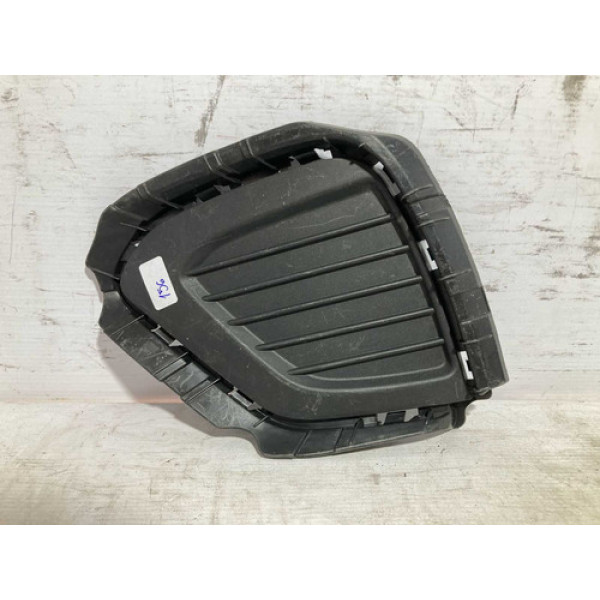 Moldura Milha Hyundai Creta 2020 2021 L.e Original Preto Esquerdo