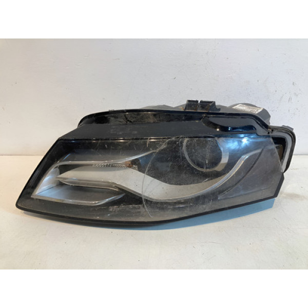 Farol Audi A4 2008 2009 2010 2011 C/detalhe L.e Original Esquerdo
