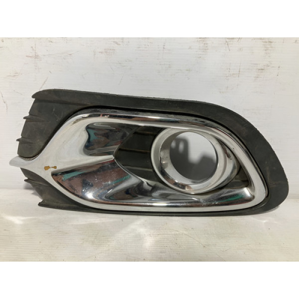 Moldura Milha Logan 2015 2016 2017 2018 2019 L.e Original Preto Esquerdo