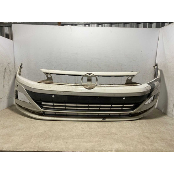 Parachoque Vw Polo Virtus 2018 2019 2020 2021 Original Branco