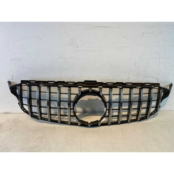 Grade Mercedes C180 C200 Amg 2015 2016 2017 Original Preto Brilhante