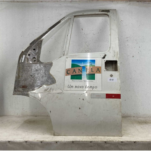 Porta Dianteira Fiat Ducato L.e 2010 2011 2012 A 2017 / Orig Dianteira Esquerdo Branco