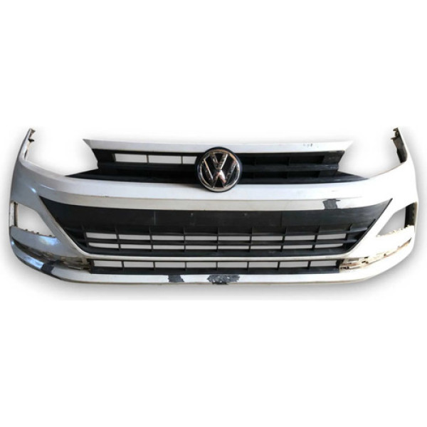 Parachoque Vw Polo Virtus 2018 2019 2020 2021 Original Branco