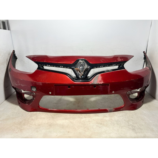 Parachoque Renault Fluence 2015 2016 2017 2018 / Original Vermelho