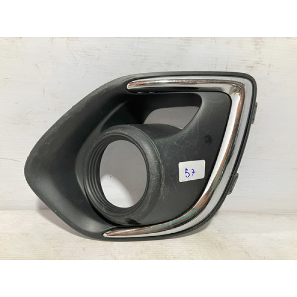 Moldura Milha Mitsubishi Asx 2013 2014 2015 2016 L.e Origin Preto Esquerdo