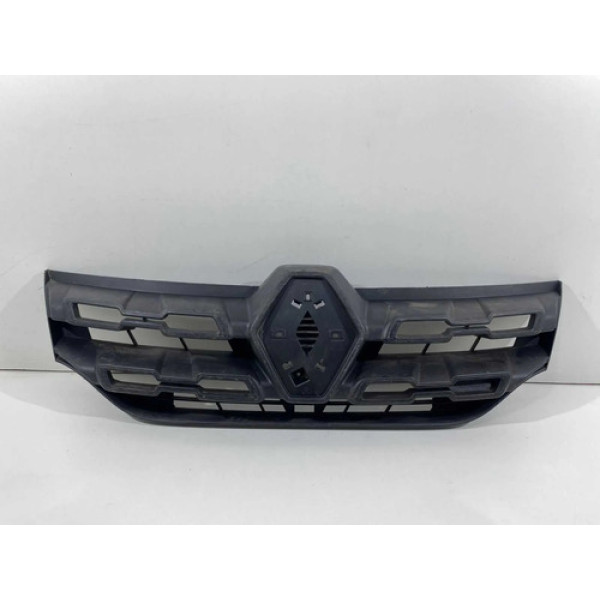 Grade Dianteira Renault Kwid 2017 2018 2019 2020 2021 Preto Fosco