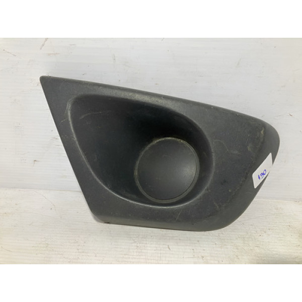 Moldura Milha Renault Duster Oroch 2017 2018 2019 L.e Origi Preto Esquerdo