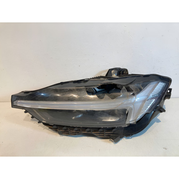 Farol Volvo Xc60 2018 2019 2020 2021 C/detalhe L.e Original  Esquerdo