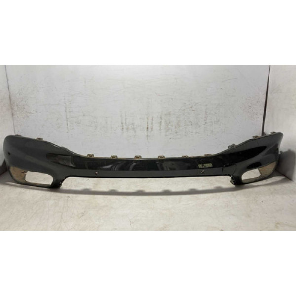 Spoiler Parachoque Traseiro Bmw X6 M Sport 2020 A 2022 / Ori Preto