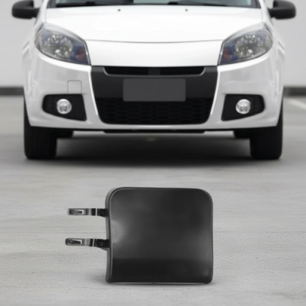 Tampa Reboque Parachoque Dianteiro Sandero 2012 2013 2014