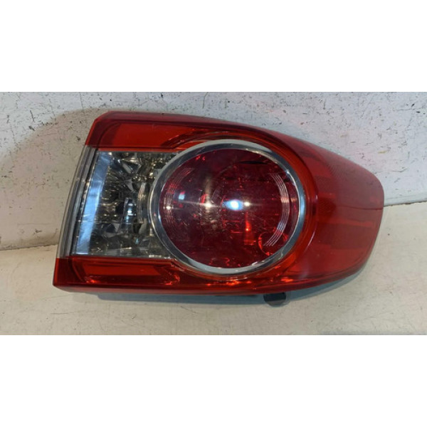 Lanterna Traseira Direita Toyota Corolla 2012 2013 2014 Direito/passageiro Vermelho