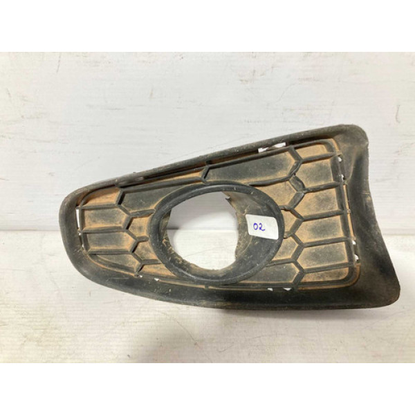 Moldura Milha Renault Sandero 2012 2013 2014 L.d Original Preto Direito