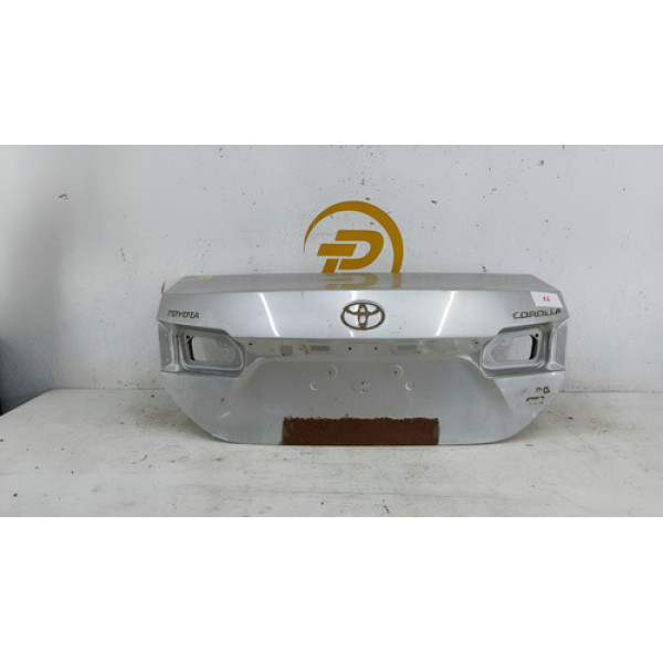 Tampa Traseira Toyota Corolla 2015 2016 2017 2018 2019 / Ori Prata