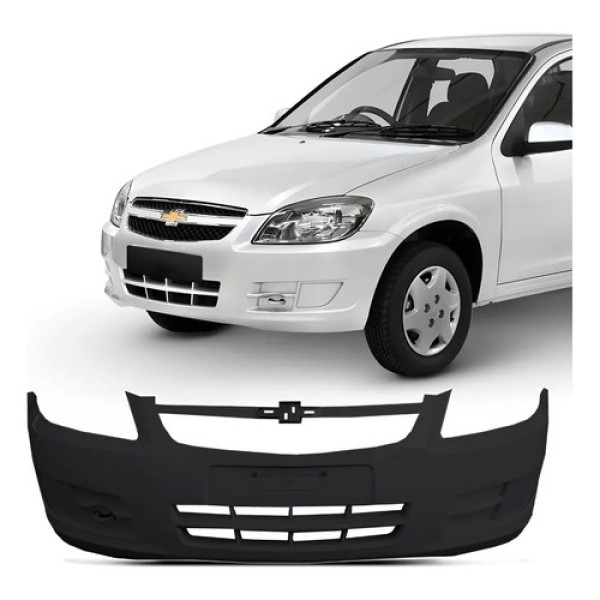 Parachoque Dianteiro Celta Prisma 2011 2012 2013 2014 Novo Preto