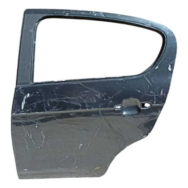 Porta Traseira Fiat Palio 2013 2014 2015 2016 2017 L.e Origi Traseira Esquerdo Preto