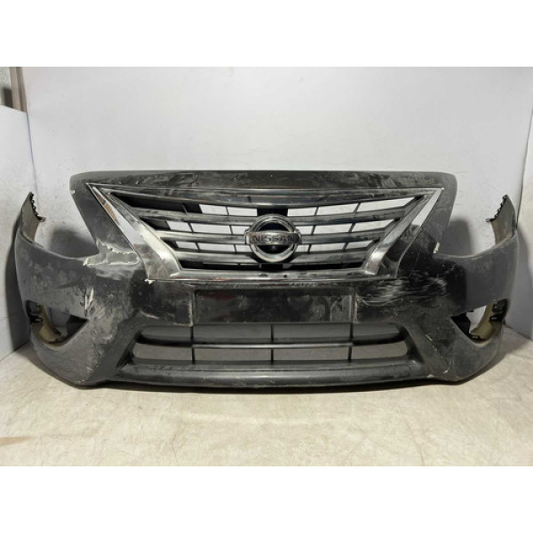 Parachoque Nissan Versa 2015 2016 2017 2018 2019 / Original  Preto