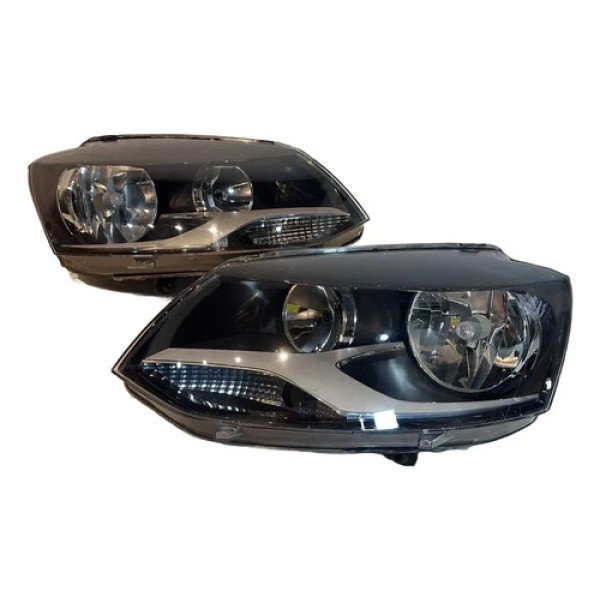 Par Farol Vw Fox Spacefox Crossfox 2011 2012 2013 2014 Ambos Lados