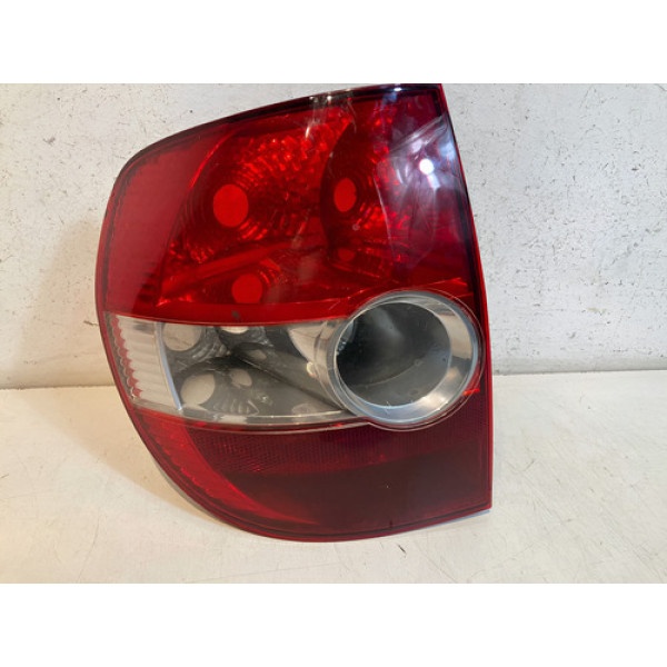 Lanterna Vw Fox L.e 2004 2005 2006 2007 2008 2009 / Original Esquerdo/motorista Vermelho