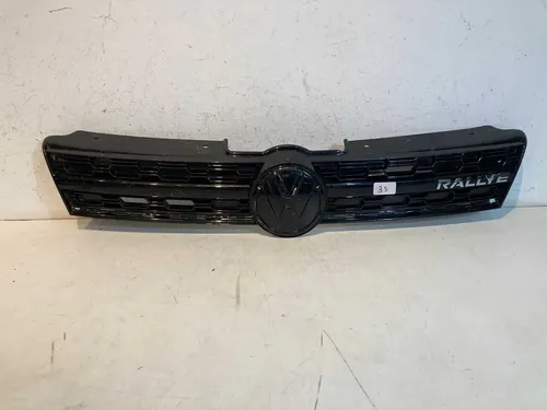 Grade Parachoque Vw Gol Rallye G6 2013 2014 2015 2016 / Ori Preto Brilhante
